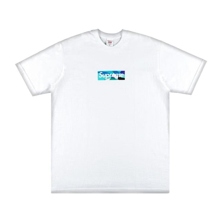Supreme x Emilio Pucci Box Logo T-Shirt White/Blue