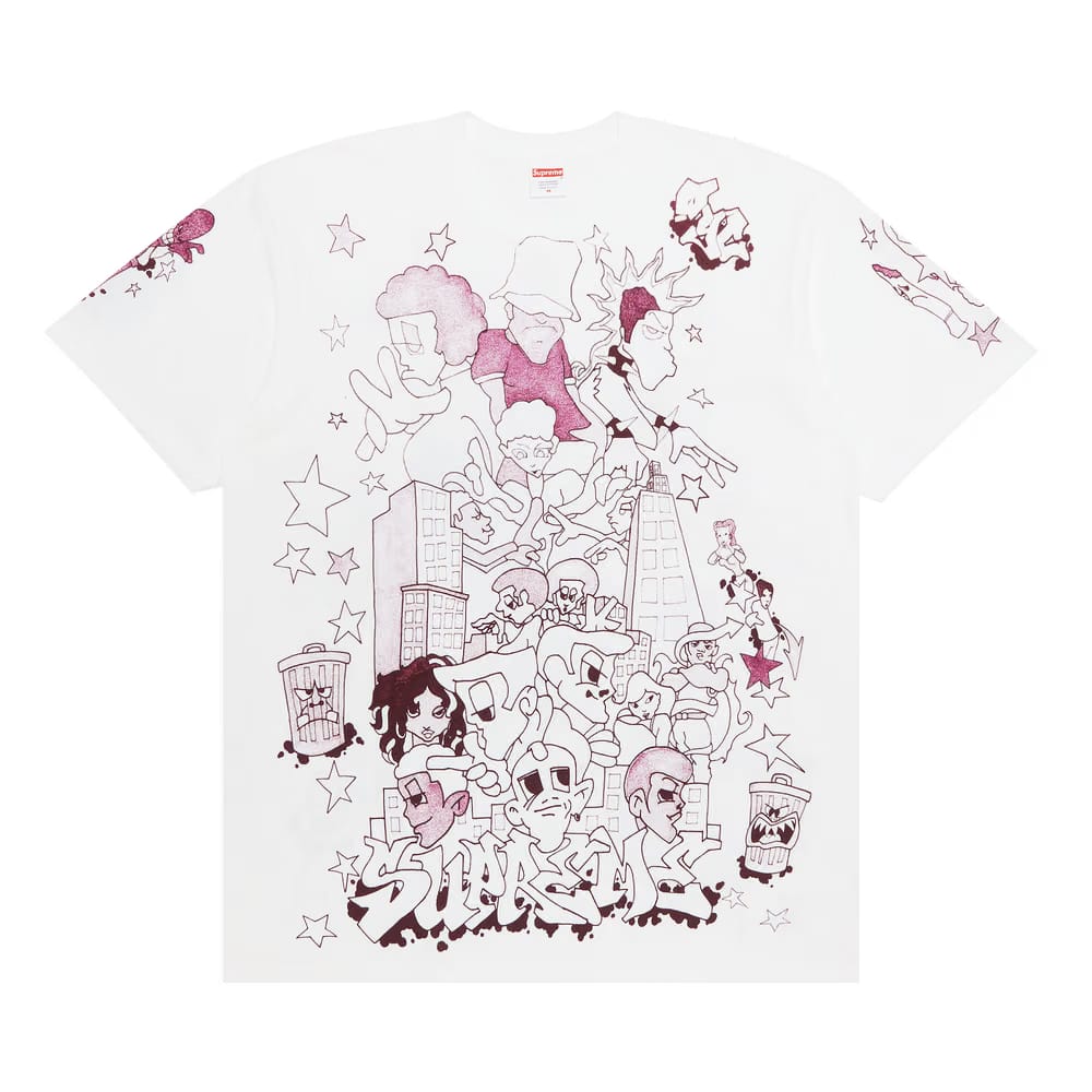 Supreme Downtown T-Shirt White