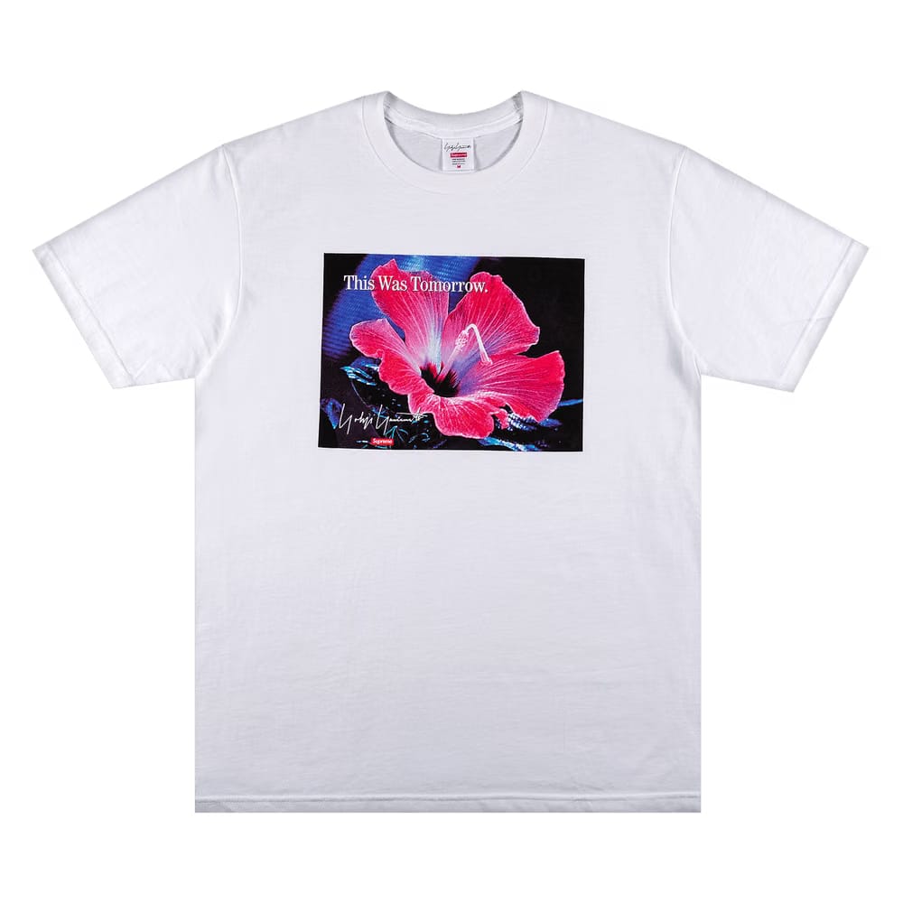 Supreme x Yohji Yamamoto This Was Tomorrow T-Shirt White
