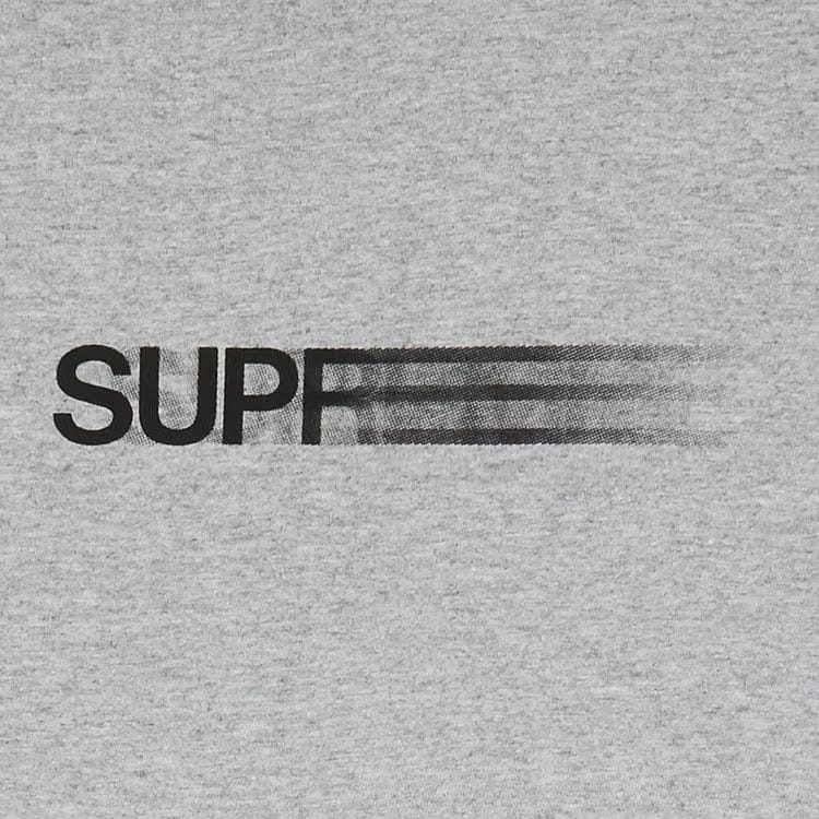Supreme Motion Logo T-Shirt Heather Grey