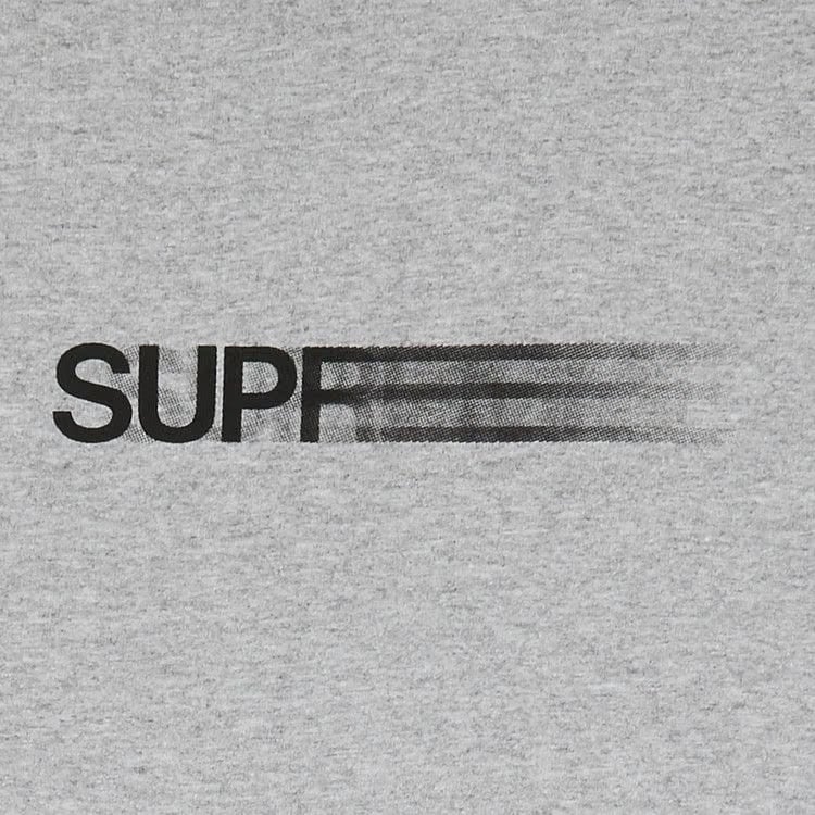 Supreme Motion Logo T-Shirt Heather Grey