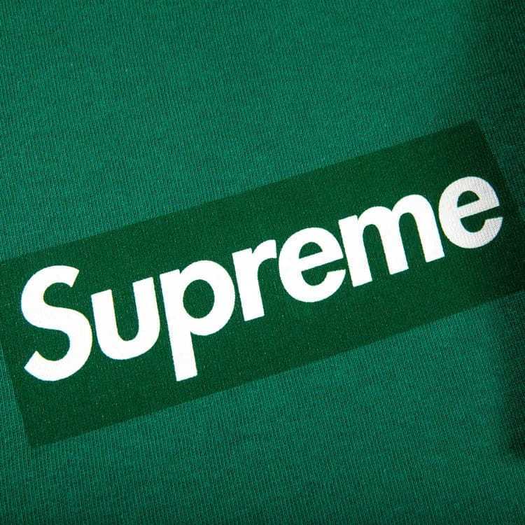 Supreme Box Logo Long-Sleeve T-Shirt Light Pine
