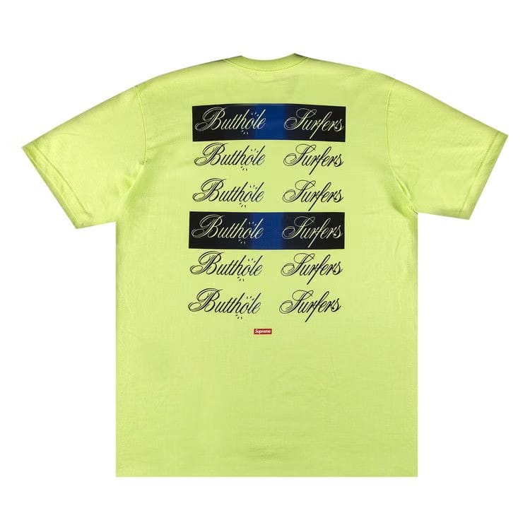 Supreme x Butthole Surfers T-Shirt Neon Green
