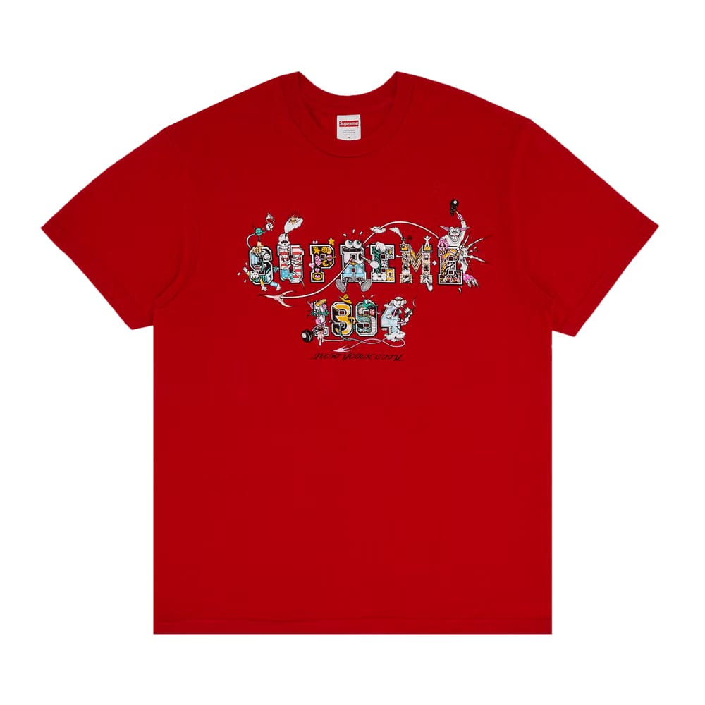 Supreme Varsity T-Shirt Red