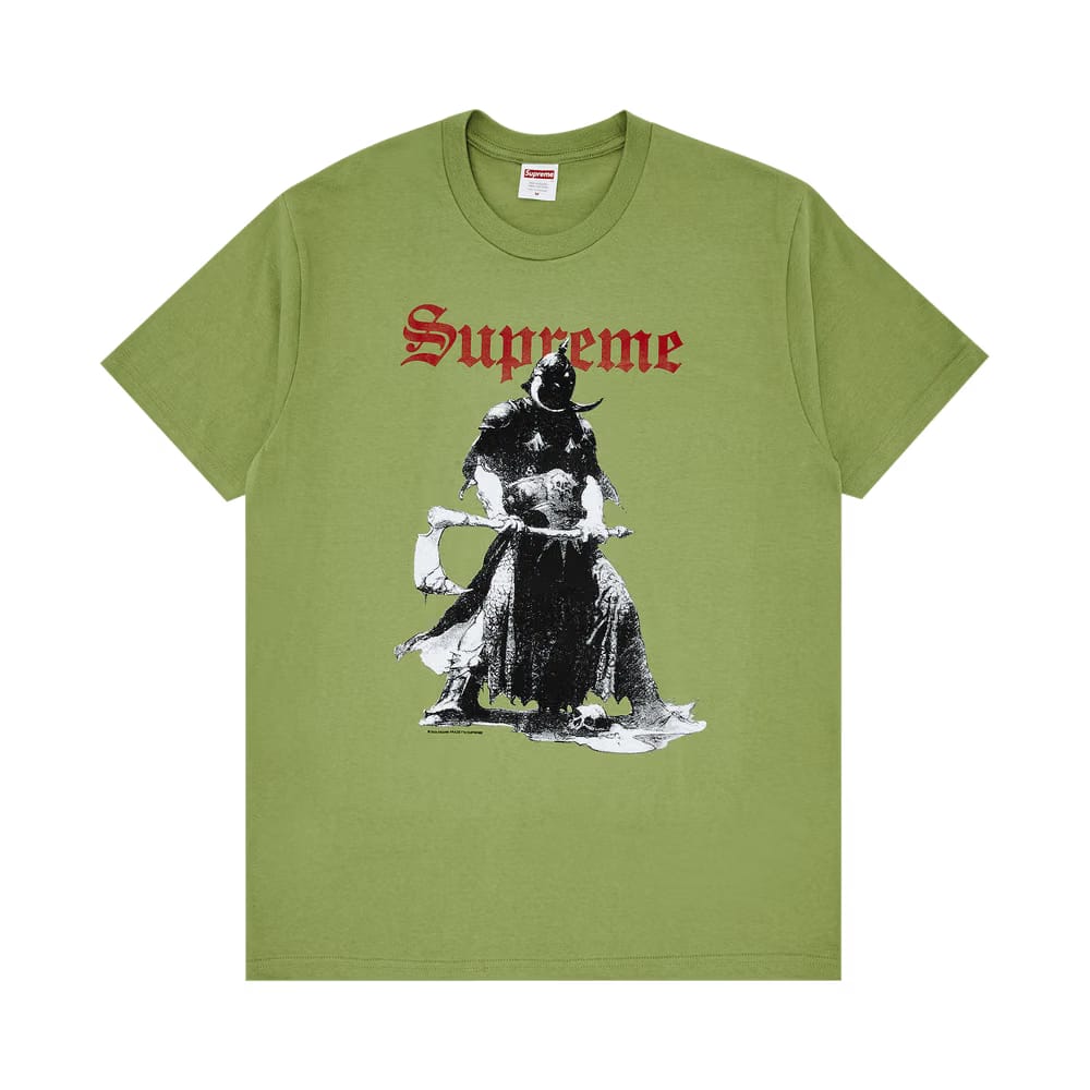 Supreme x Frank Frazetta Destruction T-Shirt Moss