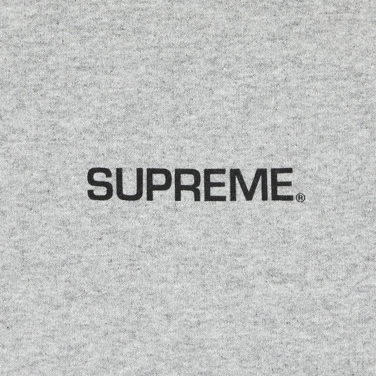 Supreme Immortal Hoodie Heather Grey