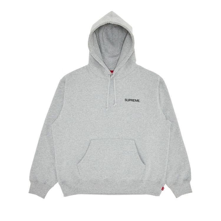 Supreme Immortal Hoodie Heather Grey