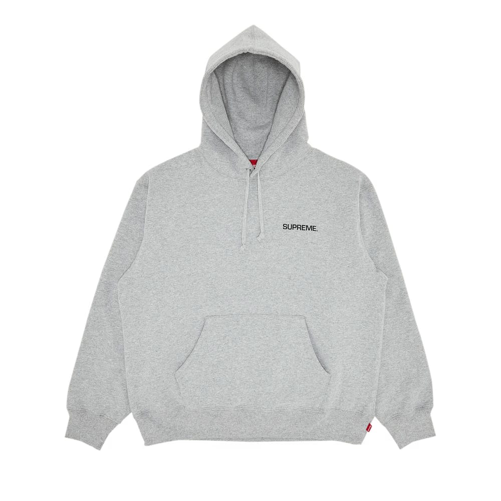Supreme Immortal Hoodie Heather Grey