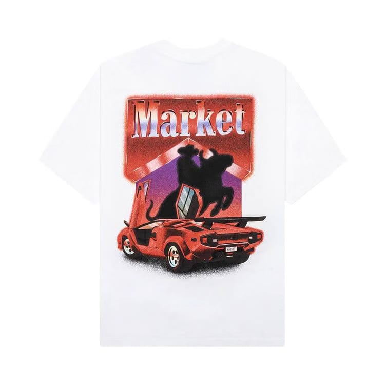 Market Bullrider T-Shirt White