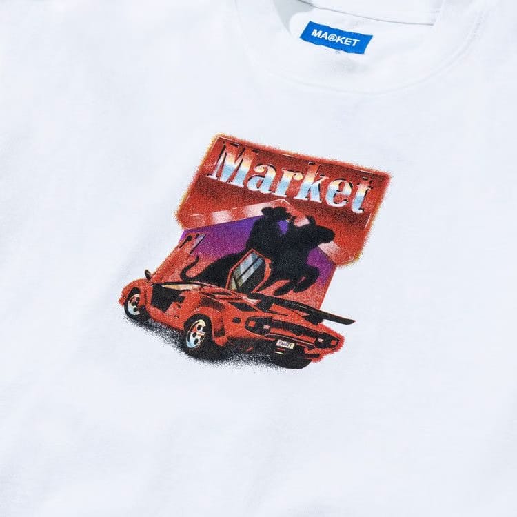Market Bullrider T-Shirt White