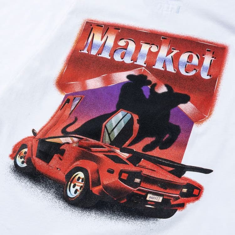 Market Bullrider T-Shirt White