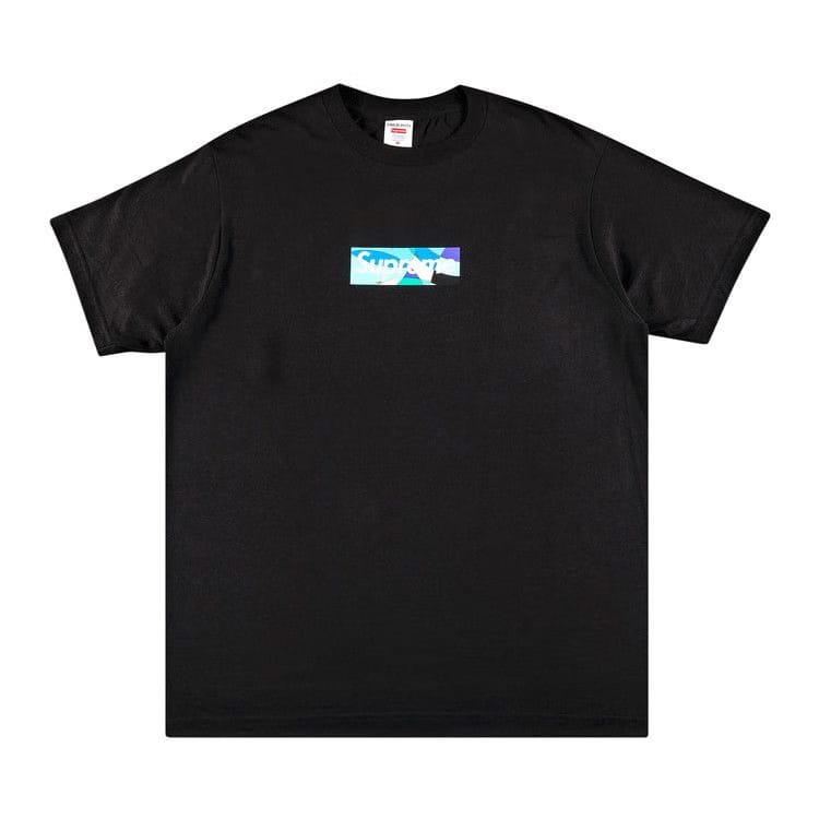 Supreme x Emilio Pucci Box Logo T-Shirt Black/Blue