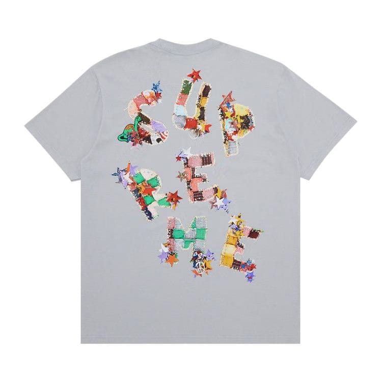 Supreme Patchwork T-Shirt Cement