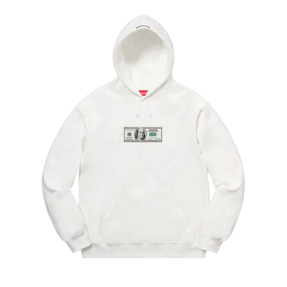 Supreme Franklin Hoodie White