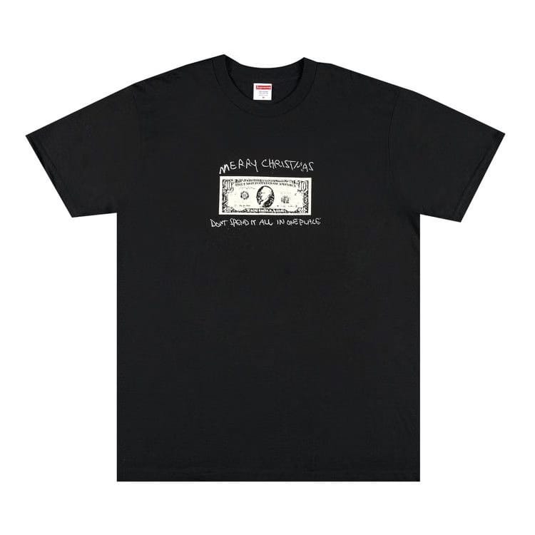 Supreme Spend It T-Shirt Black