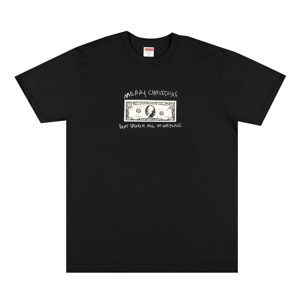 Supreme Spend It T-Shirt Black