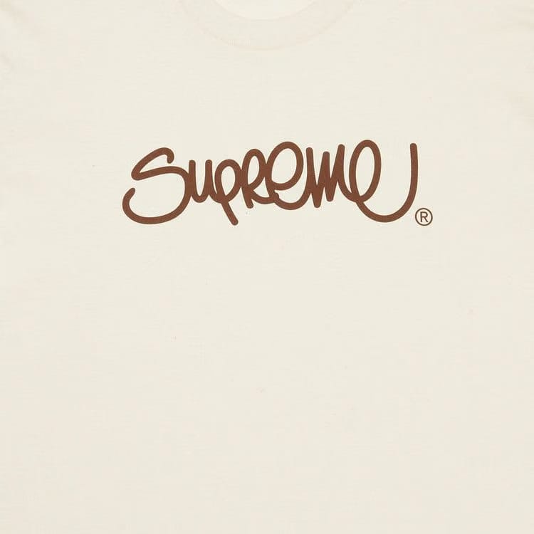 Supreme Handstyle T-Shirt Natural