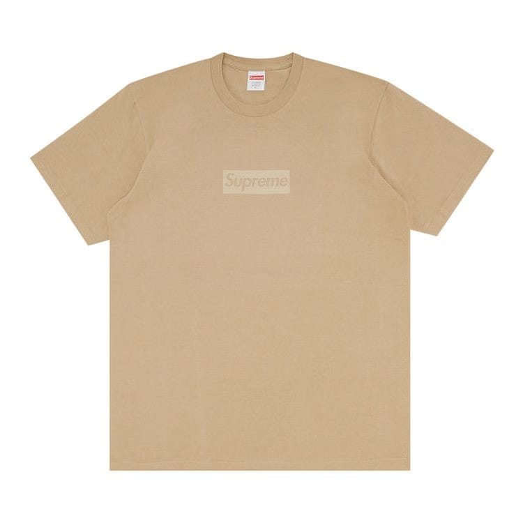 Supreme Tonal Box Logo T-Shirt Khaki