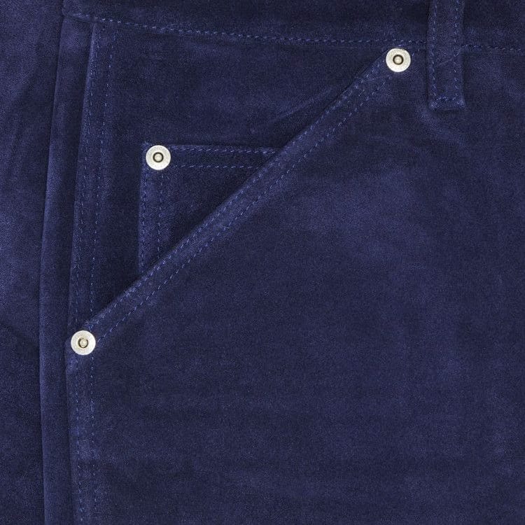 Supreme Suede Double Knee Painter Pant Blue