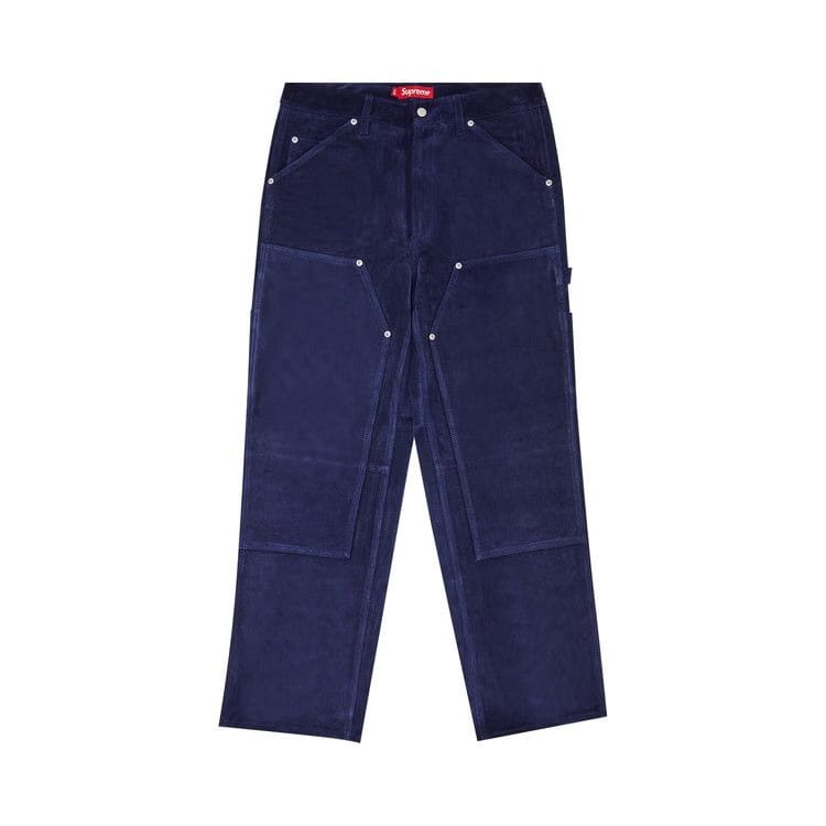 Supreme Suede Double Knee Painter Pant Blue