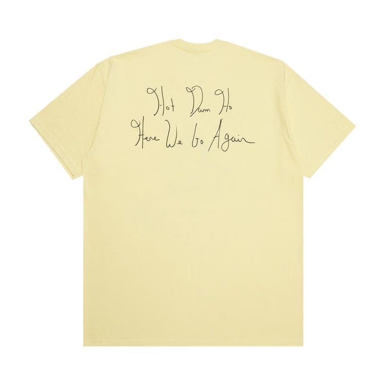Supreme Lil Kim T-Shirt Pale Yellow