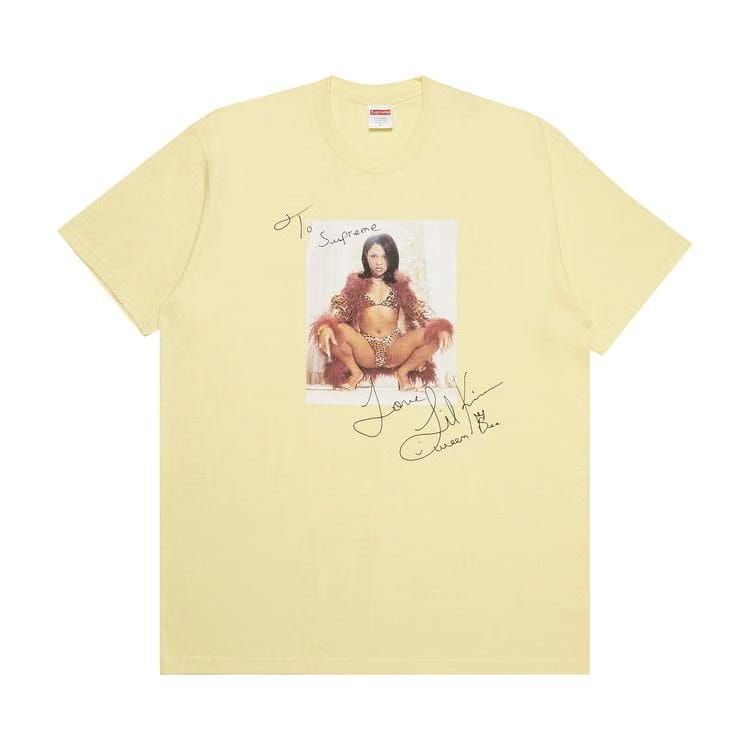 Supreme Lil Kim T-Shirt Pale Yellow