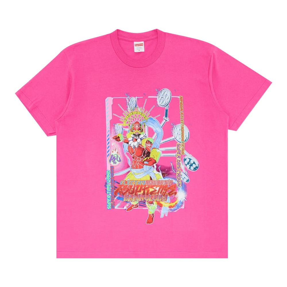 Supreme Electromagnetic T-Shirt Fuchsia