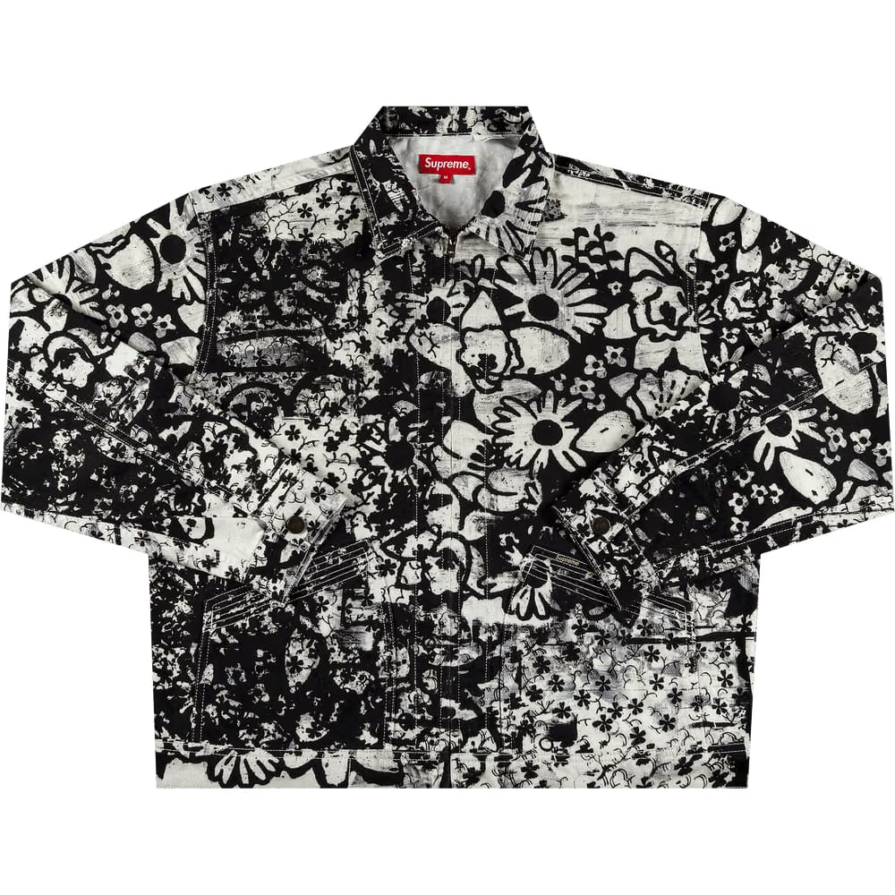 Supreme x Christopher Wool Denim Work Jacket Black