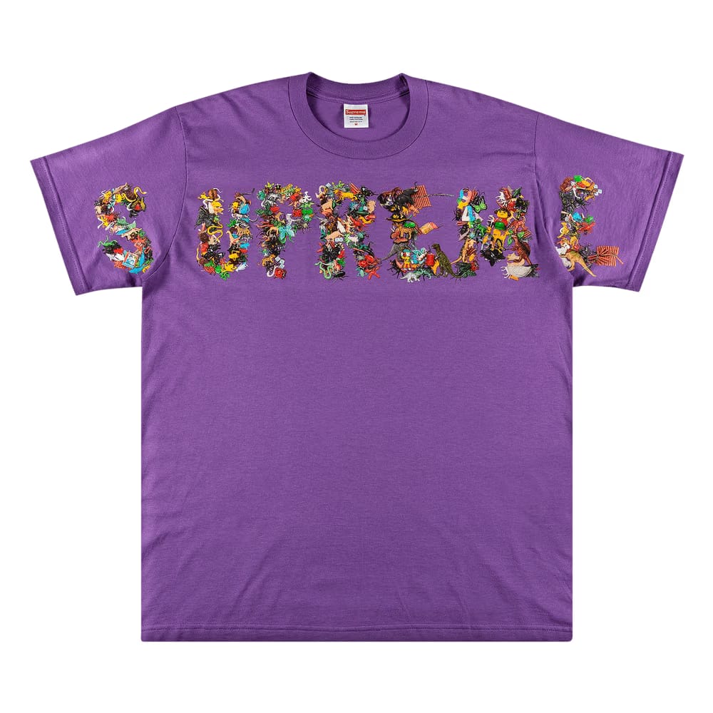 Supreme Toy Pile T-Shirt Purple