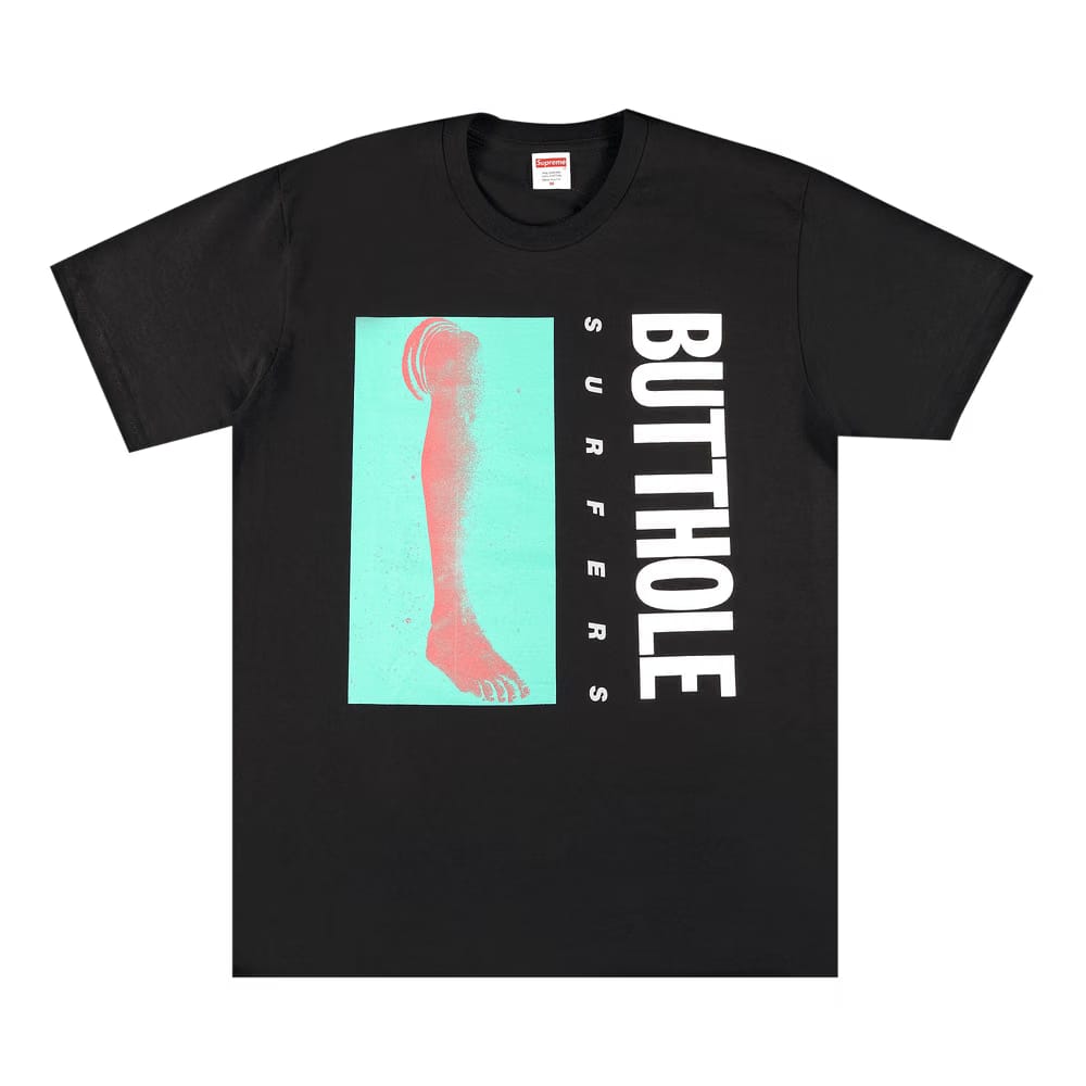 Supreme x Butthole Surfers Leg T-Shirt Black