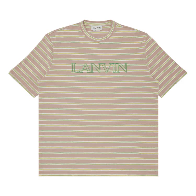 Lanvin Classic Fit T-Shirt Optic White/Multicolour