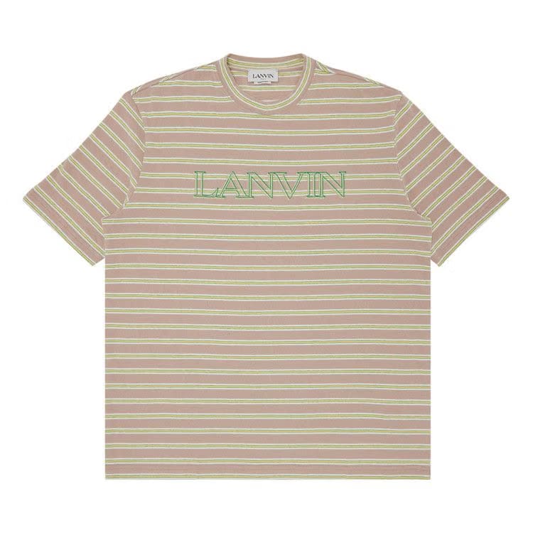 Lanvin Classic Fit T-Shirt Optic White/Multicolour