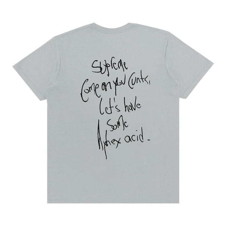 Supreme x Aphex Twin Windowlicker T-Shirt Cement