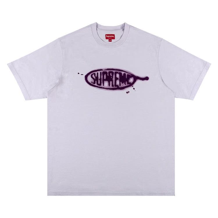 Supreme Ink Blot Shorts-Sleeve Top Lavender