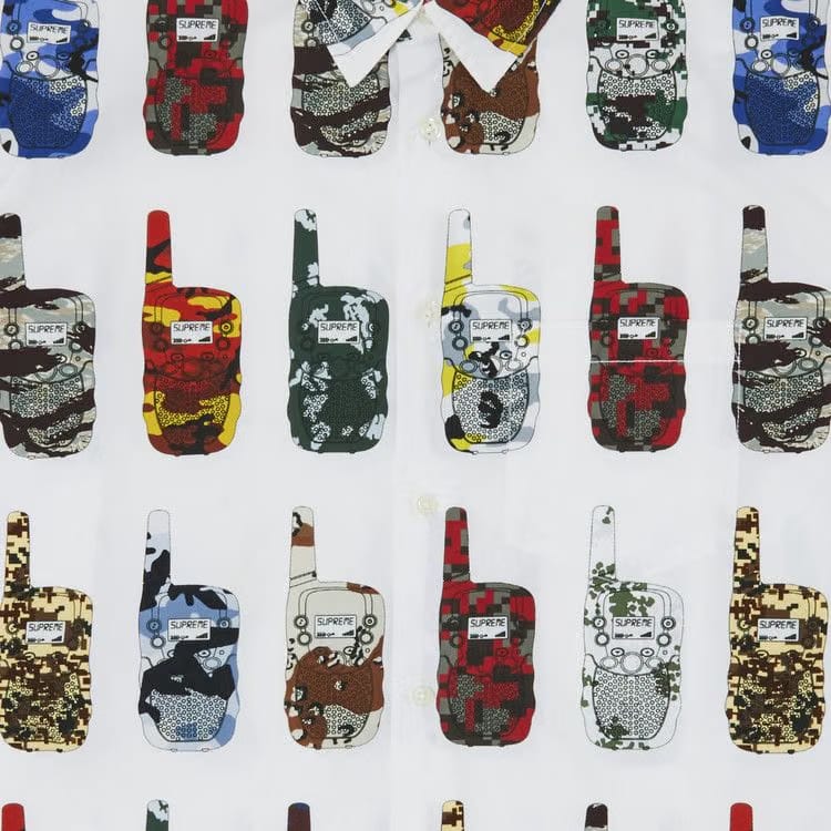 Supreme Walkie Talkie Shirt White