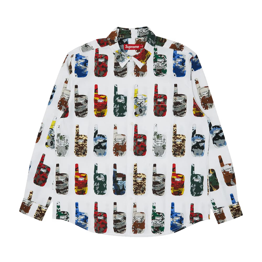 Supreme Walkie Talkie Shirt White
