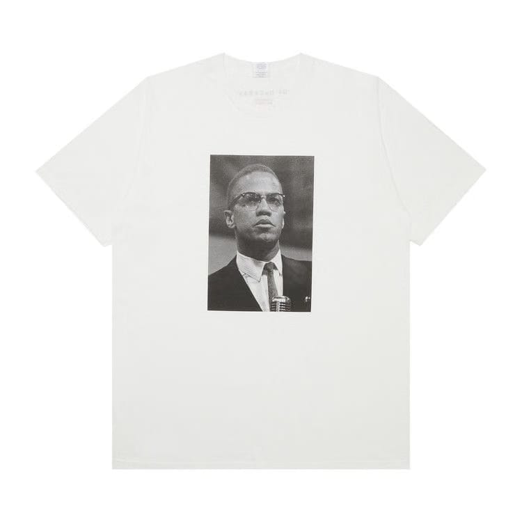 Supreme Malcolm x T-Shirt White