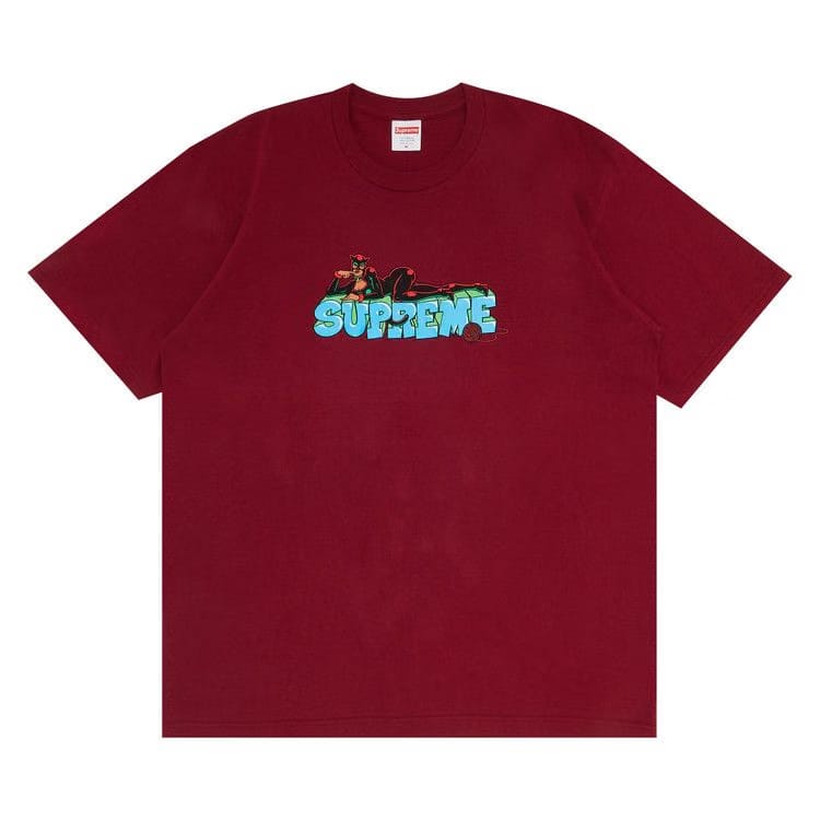 Supreme Catwoman T-Shirt Cardinal
