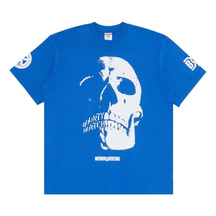 Supreme x Bounty Hunter Skulls T-Shirt Royal