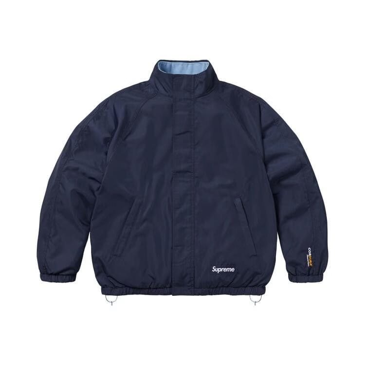 Supreme Polartec Reversible Track Jacket Navy