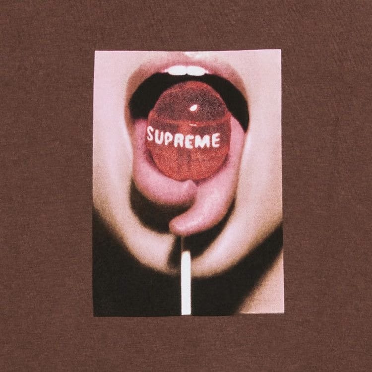 Supreme Lollipop T-Shirt Brown