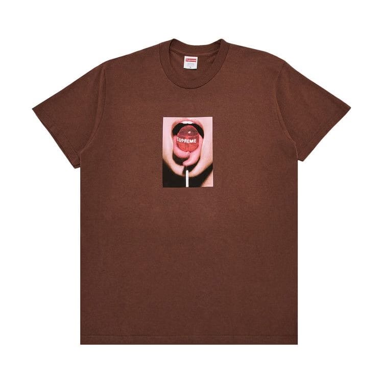 Supreme Lollipop T-Shirt Brown