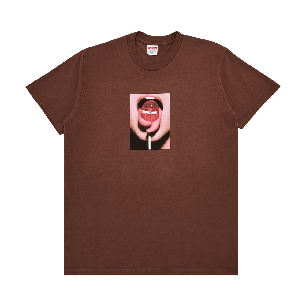 Supreme Lollipop T-Shirt Brown