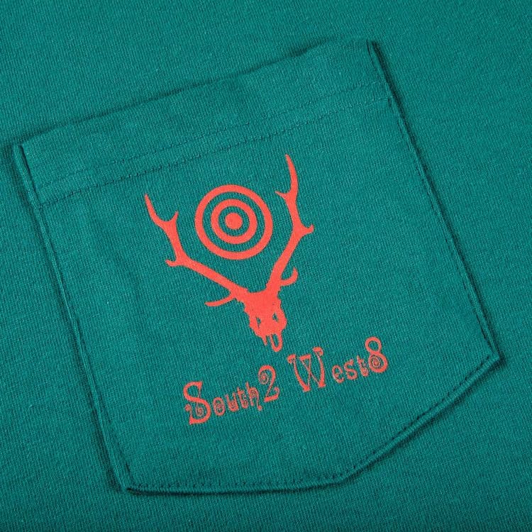 Supreme x SOUTH2 WEST8 Long-Sleeve Pocket T-Shirt Teal
