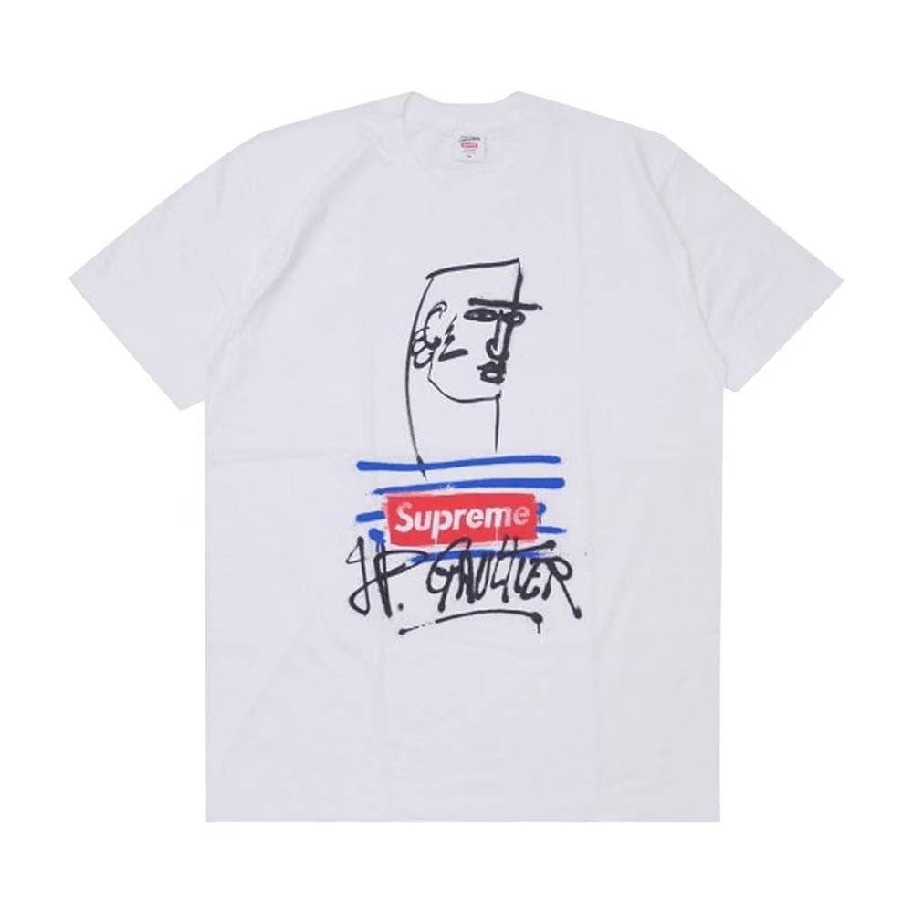 Supreme x Jean Paul Gaultier T-Shirt White