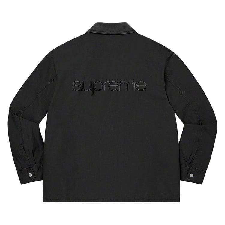Supreme Cotton Utility Jacket Black