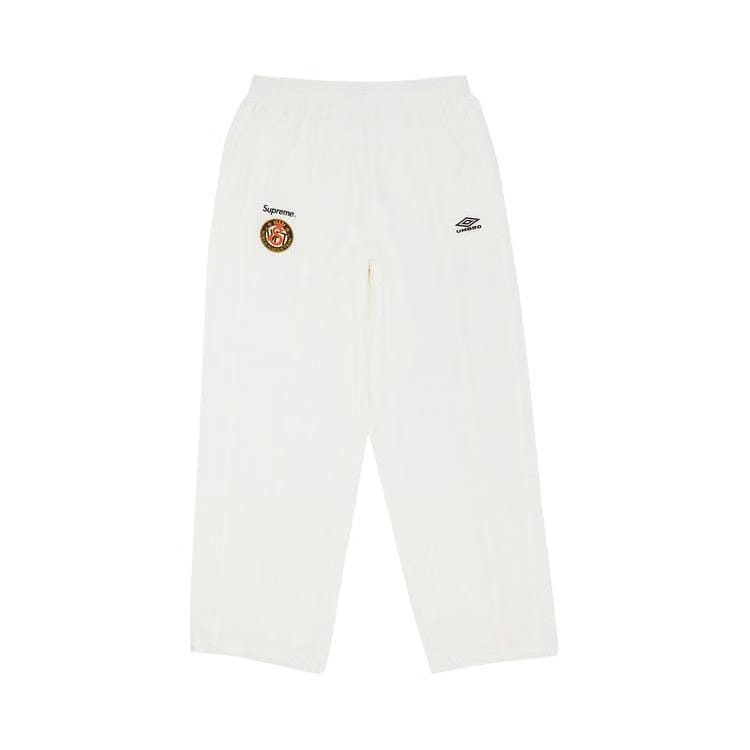 Supreme x Umbro Cotton Ripstop Track Pant White