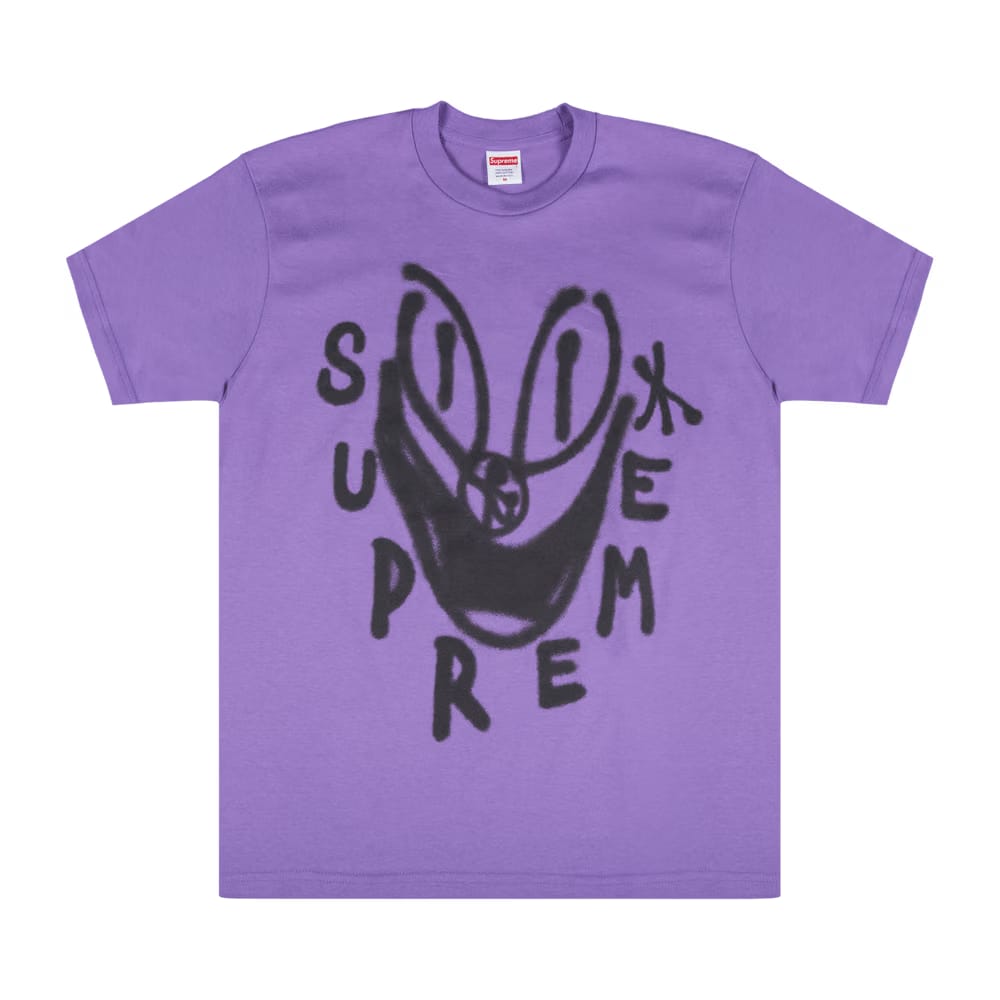 Supreme Smile T-Shirt Purple