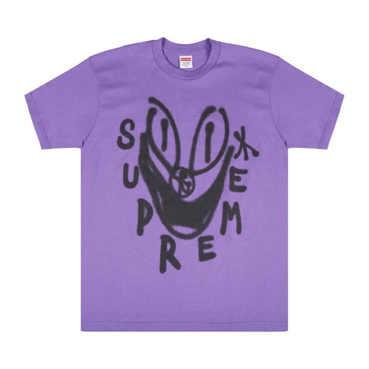 Supreme Smile T-Shirt Purple