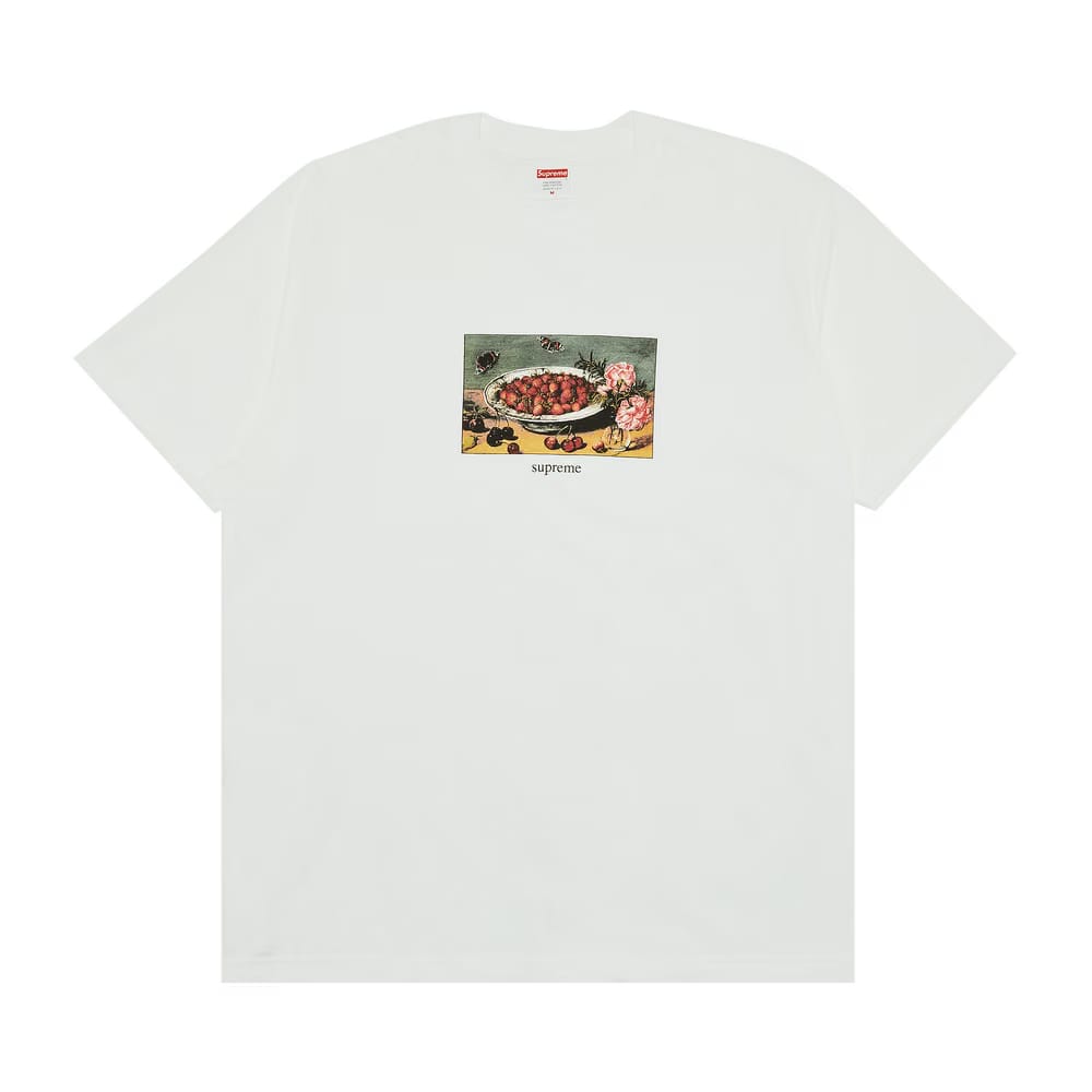Supreme Strawberries T-Shirt White